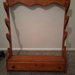 Wood Gun Rack 