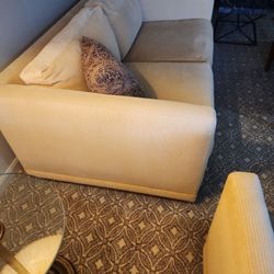 2 Contemporary Love Seats 5' X 3'