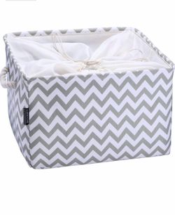AMEON Storage Baskets,Extra Large Toy Storage Basket Fabric Collapsible Baskets w Handles for Home,Shelves,Nursery,Clothes Towel Organizer Laundry Bi