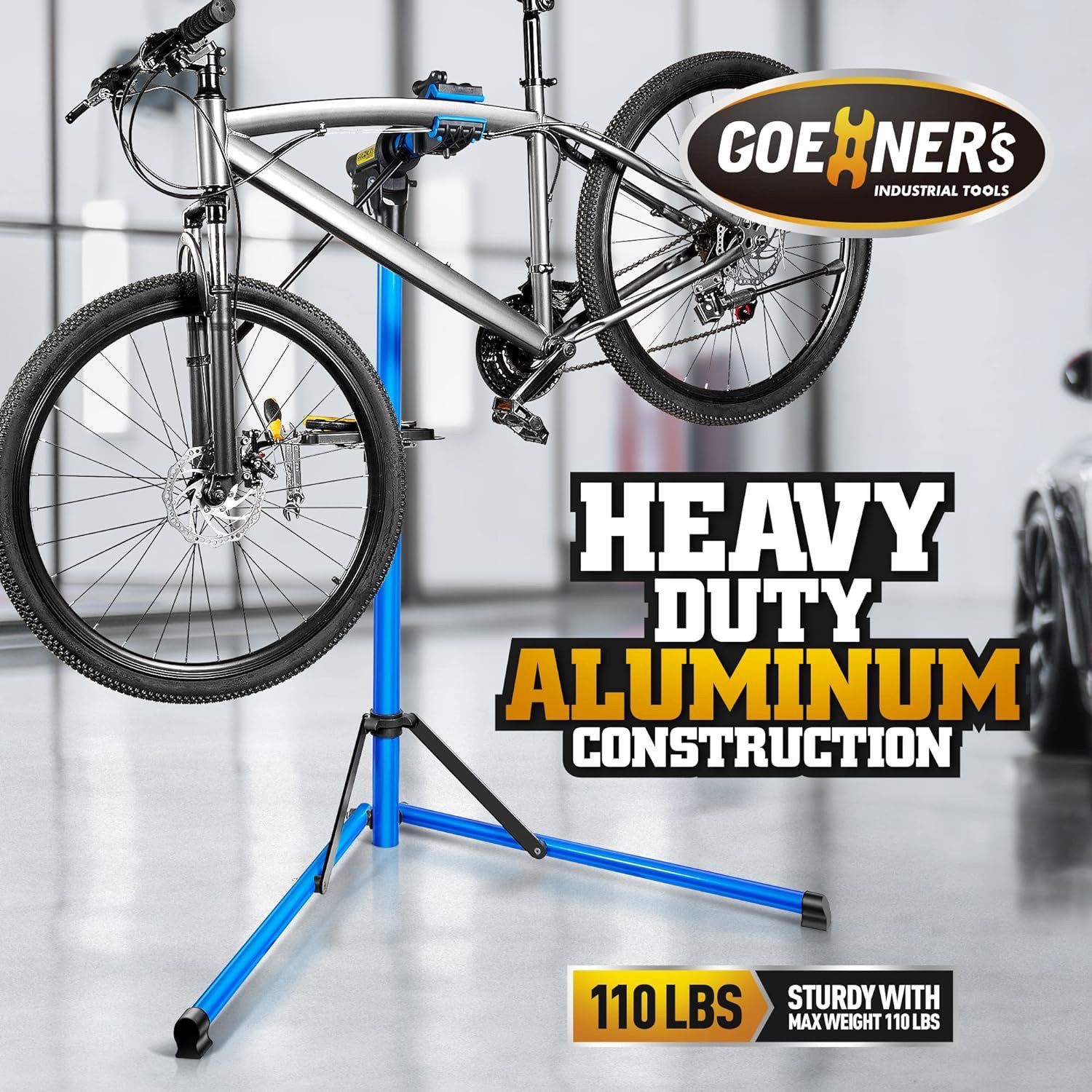 Bike Repair Stand 110LBS Max Load - Aluminum