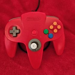 Trade Red Nintendo 64 Controller Read Description 