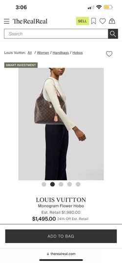 Louis Vuitton Flower Hobo Bag