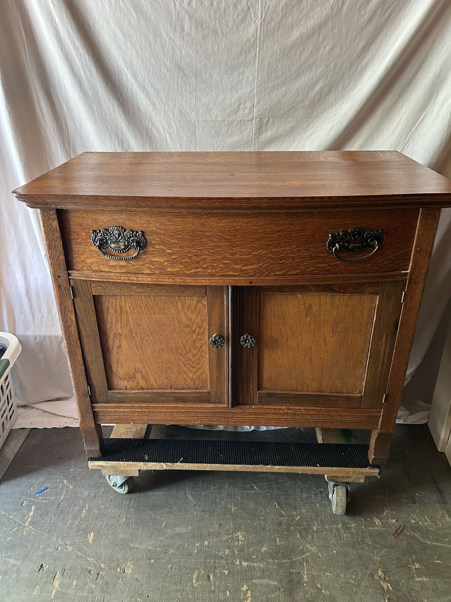 Antique Oak Cabinet