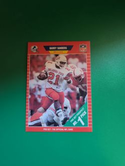 Barry Sanders rookie