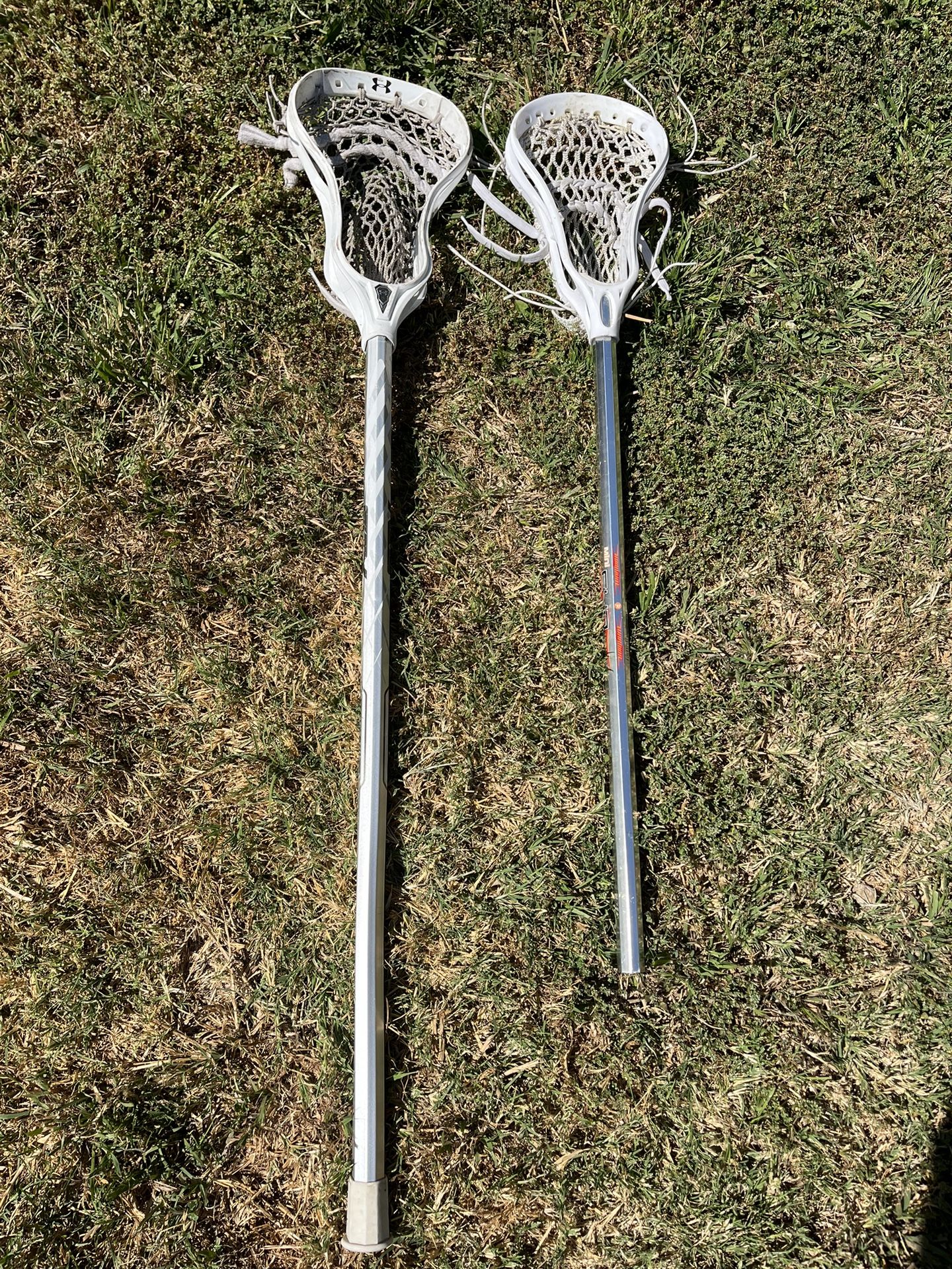 Two Lacrosse Sticks - Good Condition