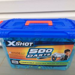 Xshot Darts Bullets for Nerf Guns Blue + Free Gun
