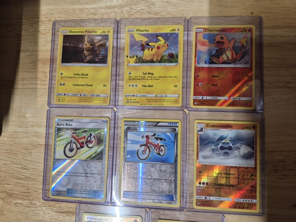 Pokemon Card Lot Of (13)