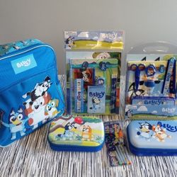 Bluey Family and Friends School/Home/Daycare Adventure Set