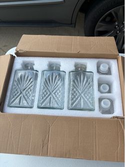 Set of Three Whiskey Glasses