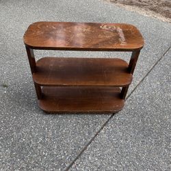 Vintage Small Table/Bookcase