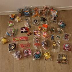 New Vintage Fast Food Toys Lot 90s/2000s