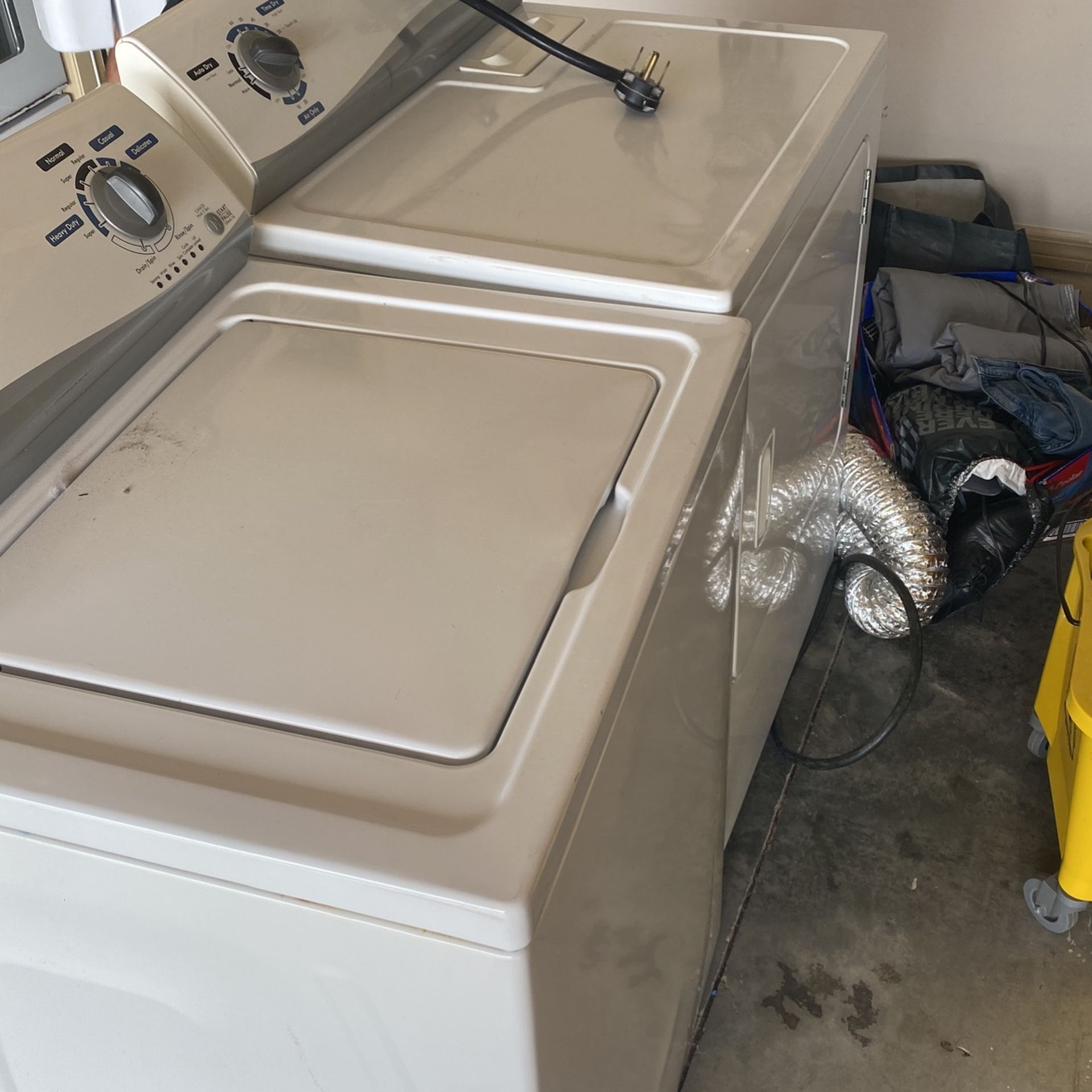 Washer and Dryer 