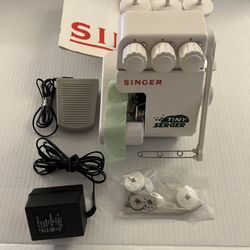 Tiny Singer Serger Sewing Machine 