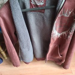 Boys Large Size 10 Thick Jacket