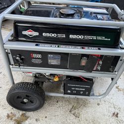 6(contact info removed)Watt Electric Switch Gasoline Powered Portable Generator with B and S OHV Engine Featuring