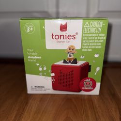 NEW SEALED Tonies CocoMelon Toniebox  Audio Player Starter Set With JJ INCLUDED