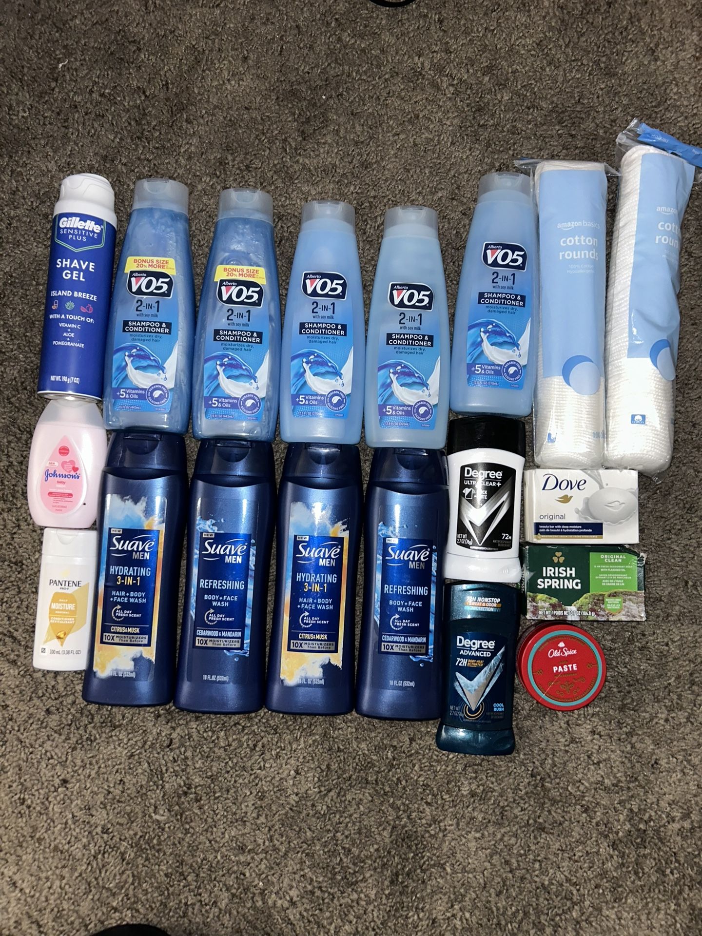 Hygiene / Shampoo / Body Soap / Deodorant + More