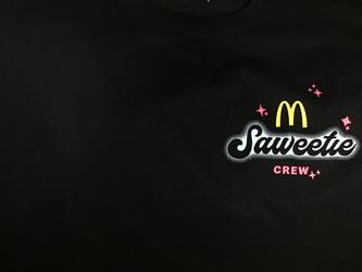 Saweetie Crew McDonald Shirt - 100% Authentic XL