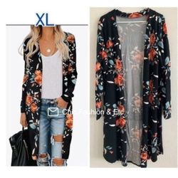 Womens Fashion 2022 Cozy Knit Open Front Long Sleeve Long Knit Cardigan Sweater  Size: XLarge  Features: New spring sweater coat, Camo, Snake, Leopard