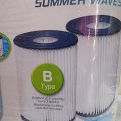 SUMMER WAVES POOL FILTERS 2 PACK