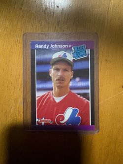 1989 Donruss Randy Johnson Rated Rookie Card