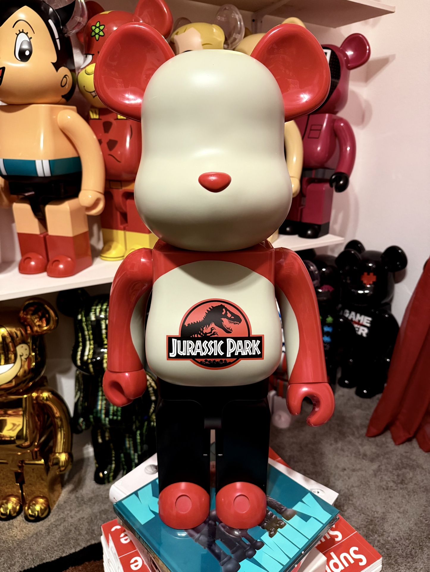 Bearbrick Jurassic Park 1000%