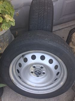 2 continental Honda tires