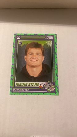 Drake Maye Green Bats Rookie 2024 Score #17