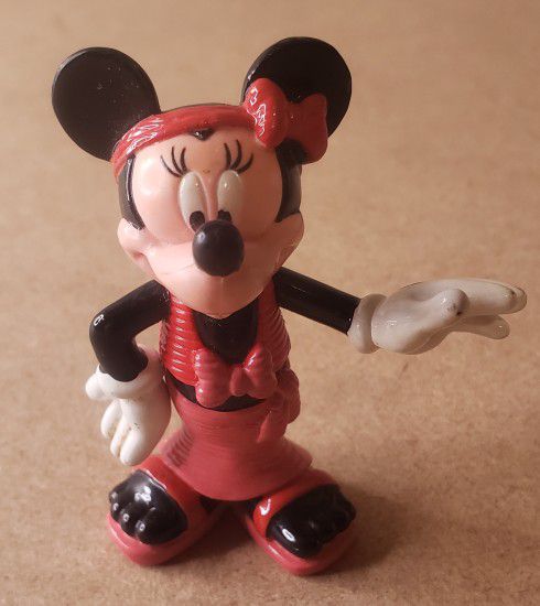 Vintage Minnie Mouse Figurine Toy