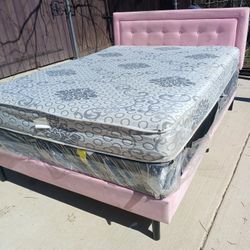 Pink  Bed 
