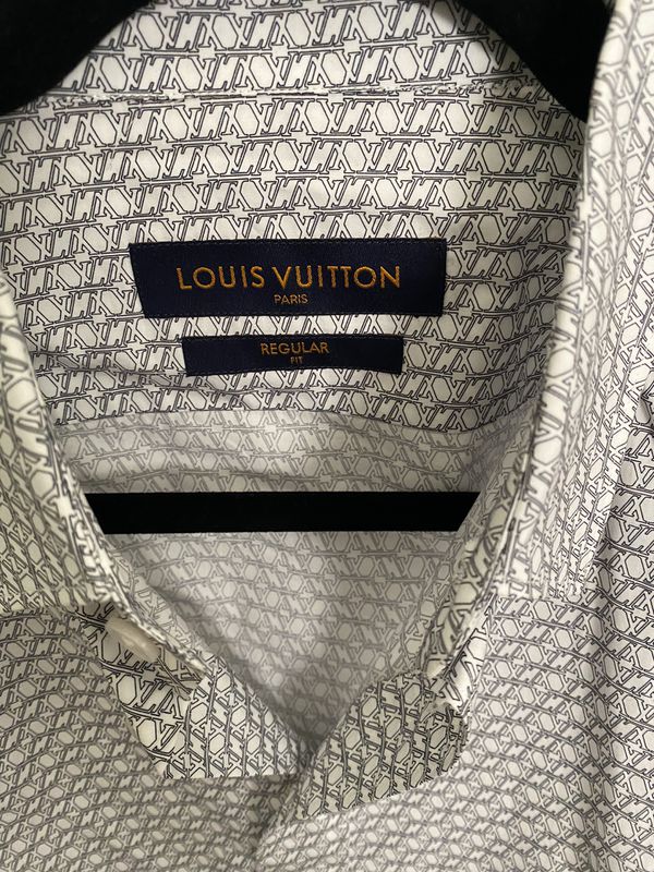Louis Vuitton men’s dress shirt sz L never used camisa nueva talla L nueva Louis Vuitton for ...