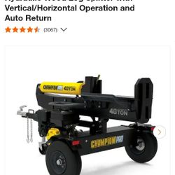 Champion Wood Log Splitter