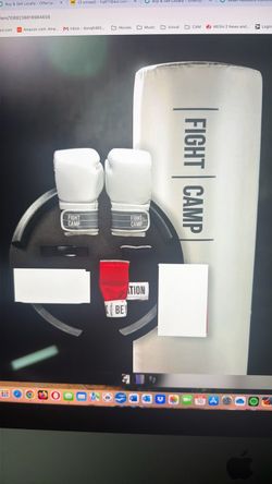 FightCamp Elite Boxing Gloves and Standing Bag