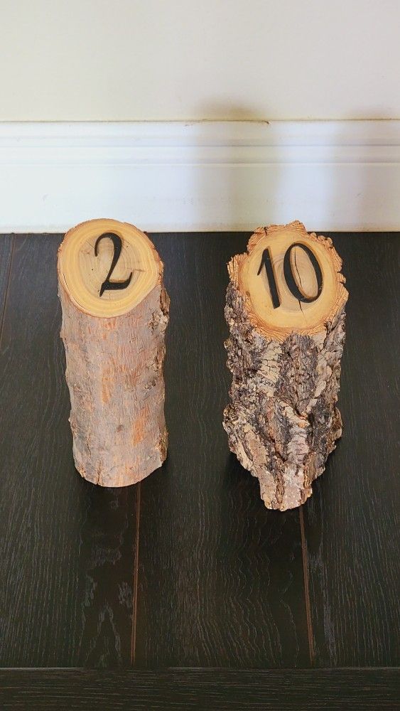Rustic Table Number 