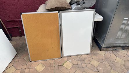 White Board & Cork Board