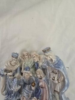 Vtg nativity scene