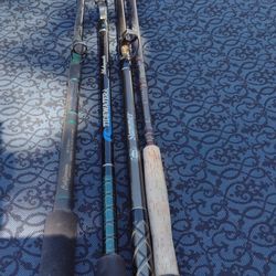 Standard  6"6'Fishing Rods * No Reels