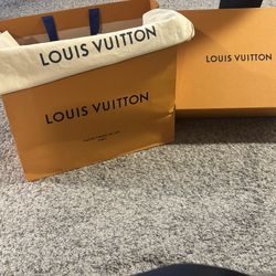 Louis Vuitton Shopping Bag And Box 