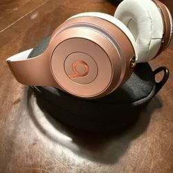 Wireless Pink Beat Headphones 