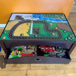 Kids Wooden Activity Game Table