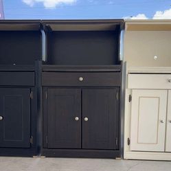Microwave Kitchen Cabinet(( Colors Each 