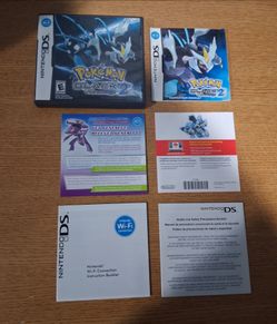 Pokemon Black Version 2 (CIB) Authentic