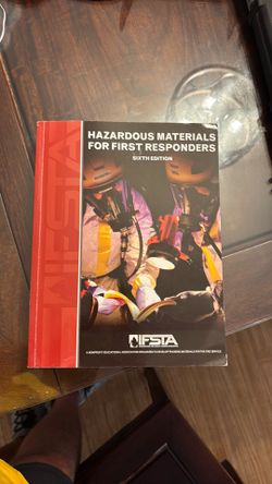 Hazmat text book for first responders