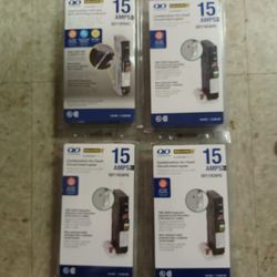 Qo Square D 15 Amps Dual Function cafi And GFCI With Plug On Neutral Breaker