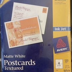 Matte White Postcards- BRAND NEW