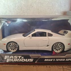Jada Brians Toyota Supra Fast Furious Big Scale 1/24
