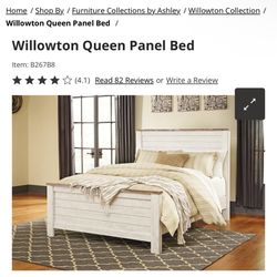 Willowton Queen Bed Frame