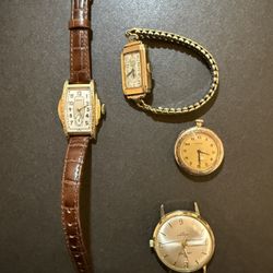 4 Vintage Watches