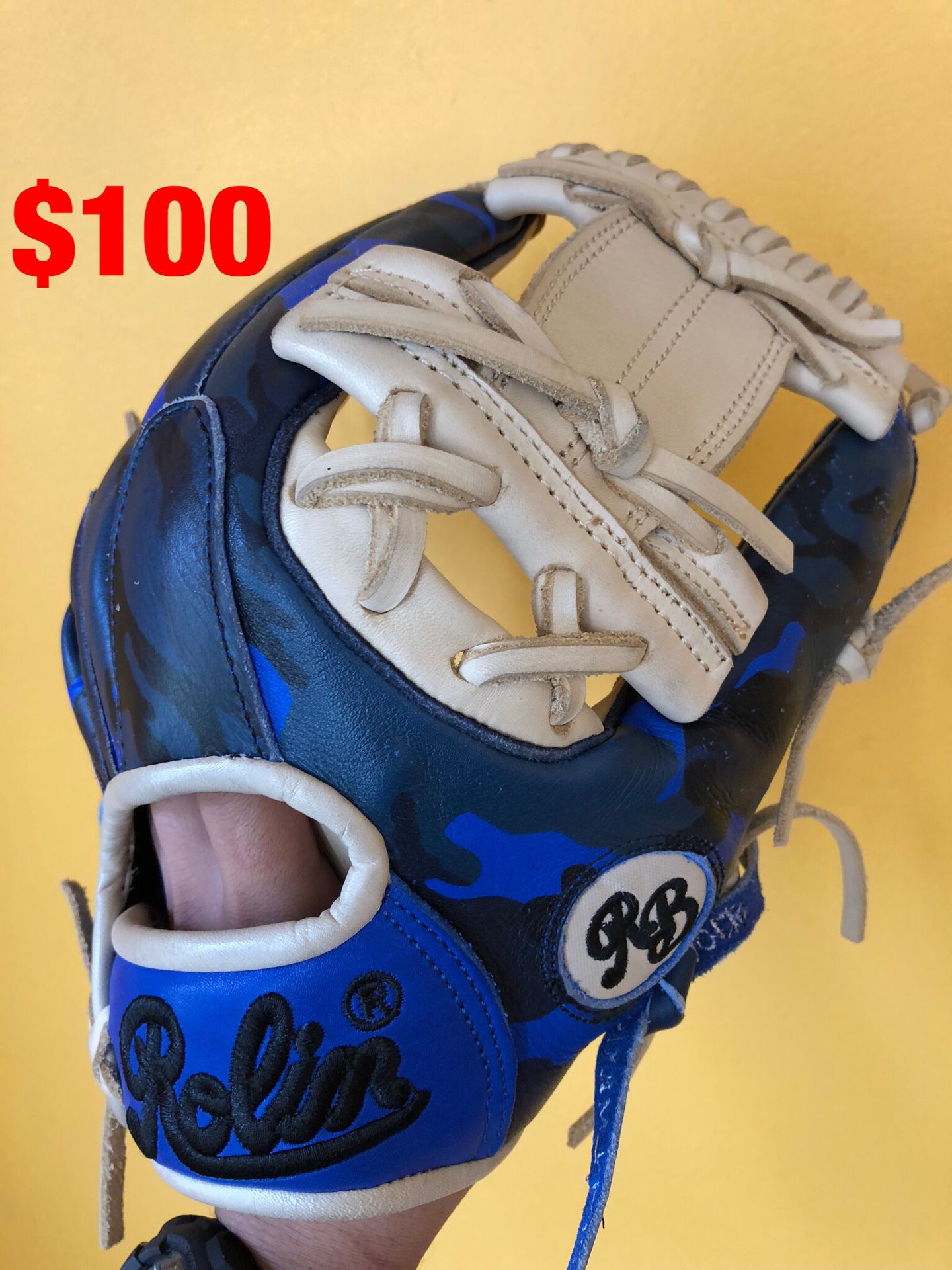 Rolin baseball glove new condition quality pro leather béisbol