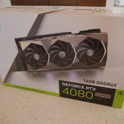 MSI GeForce RTX 4080 SUPER 16GB SUPRIM X GAMING GDDR6X Graphics Card